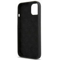 Kryt Guess Silicone Script Gold Logo pro iPhone 13 černý