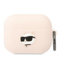 Kryt Karl Lagerfeld KLAPRUNCHP pro AirPods Pro - pink/pink