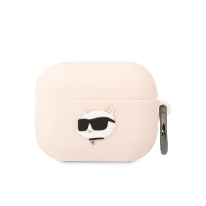 Kryt Karl Lagerfeld KLAPRUNCHP pro AirPods Pro - pink/pink