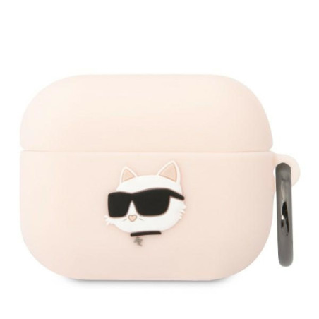 Kryt Karl Lagerfeld KLAPRUNCHP pro AirPods Pro - pink/pink