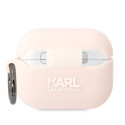 Kryt Karl Lagerfeld KLAPRUNCHP pro AirPods Pro - pink/pink