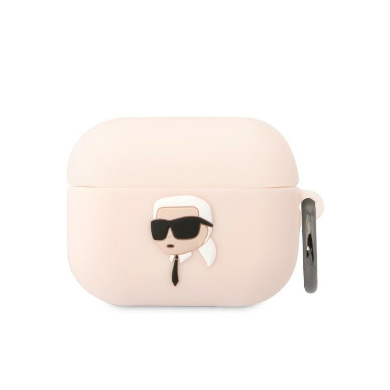 Kryt Karl Lagerfeld KLAPRUNIKP pro AirPods Pro - růžová