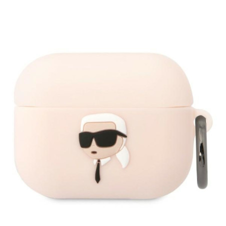 Kryt Karl Lagerfeld KLAPRUNIKP pro AirPods Pro – růžová