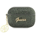 Kryt Guess GUAP2GLGSHA pro AirPods Pro 2 - glitter zelená/kaki