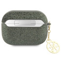 Kryt Guess GUAP2GLGSHA pro AirPods Pro 2 - glitter zelená/kaki