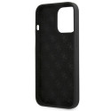 Kryt Guess Silicone Script pro iPhone 13 Pro Max - černý