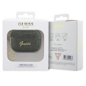 Kryt Guess GUAP2GLGSHA pro AirPods Pro 2 - glitter zelená/kaki