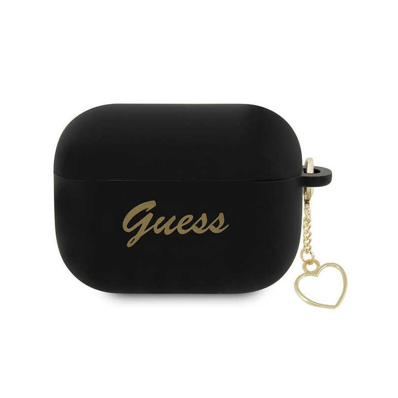 Pouzdro/obal Guess GUAP2LSCHSK pro AirPods Pro 2 - černé