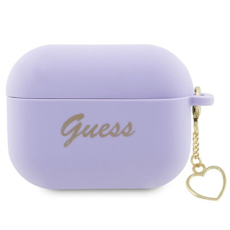Kryt Guess GUAP2LSCHSU pro AirPods Pro 2 - fialová