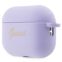 Kryt Guess GUAP2LSCHSU pro AirPods Pro 2 - fialová