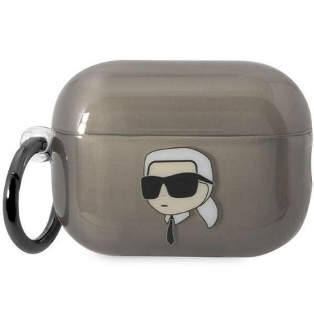 Kryt Karl Lagerfeld KKLAP2HNIKTCK pro AirPods Pro 2 - black/black