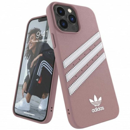 Kryt Adidas OR Molded Case PU pro iPhone 13 Pro Max - pink