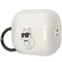 Pouzdro Karl Lagerfeld KLAP2HNCHTCT pro AirPods Pro 2 – transparentn