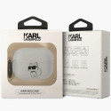 Pouzdro Karl Lagerfeld KLAP2HNCHTCT pro AirPods Pro 2 – transparentn