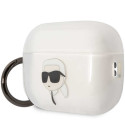 Pouzdro Karl Lagerfeld KLAP2HNIKTCT pro AirPods Pro 2 - transparentní
