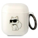 Pouzdro Karl Lagerfeld KLA2HNCHTCT pro AirPods 1/2