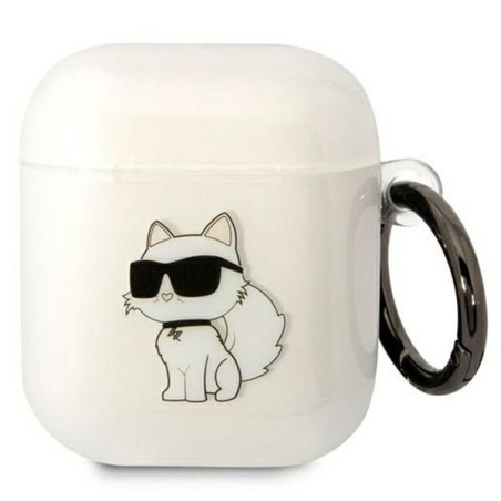 Pouzdro Karl Lagerfeld KLA2HNCHTCT pro AirPods 1/2