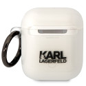 Pouzdro Karl Lagerfeld KLA2HNCHTCT pro AirPods 1/2