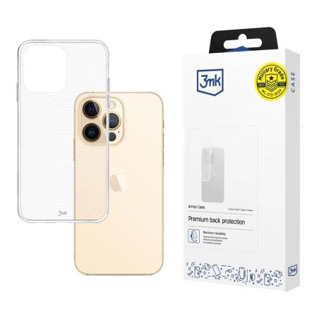 Kryt 3mk ARMOR CASE pro iPhone 13 Pro – transparent