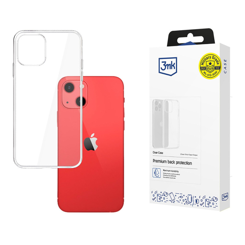 Kryt 3mk CLEAR CASE pro iPhone 13 - transparent