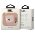 Pouzdro Karl Lagerfeld KLA3HNCHTCP pro AirPods 3 – růžová