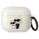 Pouzdro Karl Lagerfeld KLA3HNKCTGT pro AirPods 3 - transparent