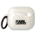 Pouzdro Karl Lagerfeld KLA3HNKCTGT pro AirPods 3 - transparent