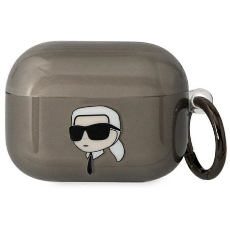 Kryt Karl Lagerfeld KLAPHNIKTCK pro AirPods Pro - černá