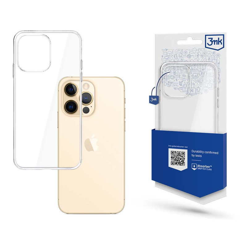 Kryt 3mk Clear Case pro iPhone 13 Pro - transparentní