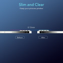 ESR Ochranné sklo zadní kamery 2.5D FULL COVER 0.15mm iPhone 13 Pro/13 Pro Max, černý lem