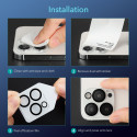 ESR Ochranné sklo zadní kamery 2.5D FULL COVER 0.15mm iPhone 13 Pro/13 Pro Max, černý lem