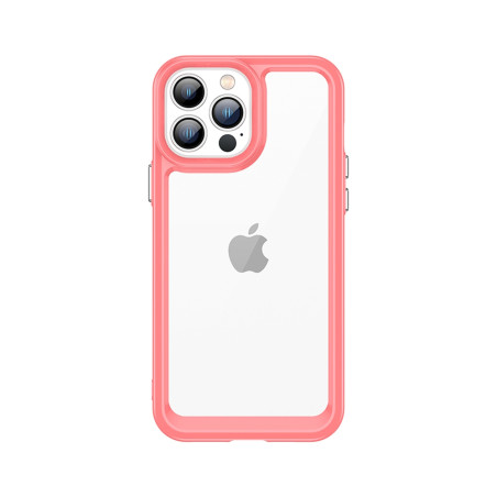 Kryt Hurtel Outer Space Case iPhone 12 Pro Max – červená