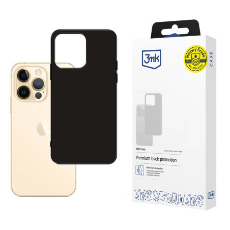 Kryt 3mk Matt Case pro iPhone 13 Pro Max - černá