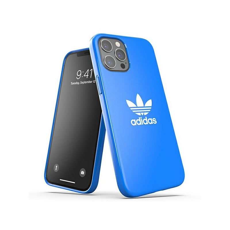 Kryt Adidas Trefoil Case pro iPhone 12 Pro Max - modrá