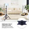 AG PREMIUM Teleskopický kovový stativ/tripod pro tablet (8-11"), černý