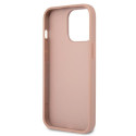 Kryt Guess Saffiano Triangle pro iPhone 13 Pro 6.1" - růžový
