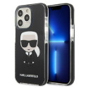 Kryt Karl Lagerfeld ICONIK KARL pro iPhone 13 Pro - černý