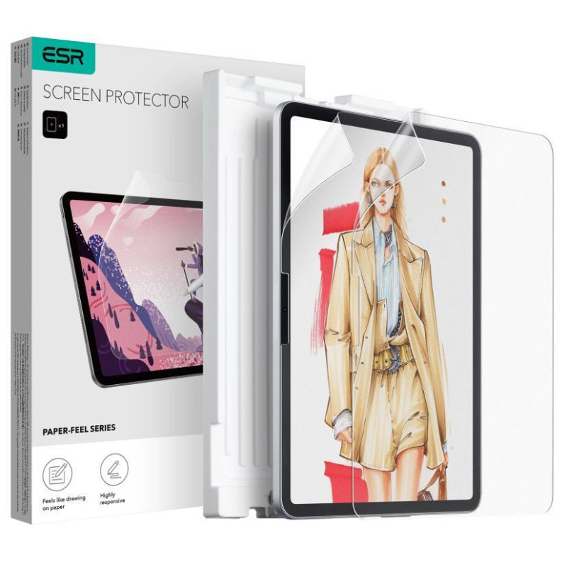 ESR Paper Feel ochranná fólie pro iPad Air 13'' 2024 - matná 2 ks