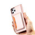 Hurtel magnetické pouzdro pro iPhone 12 Pro – růžové