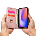 Hurtel magnetické pouzdro pro iPhone 12 Pro – růžové