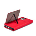 Hurtel magnetické pouzdro pro iPhone 12 Pro - červená