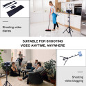 AG PREMIUM Teleskopický kovový stativ/tripod pro tablet (8-11"), černý