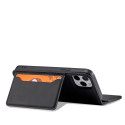 Hurtel Magnet Card Case iPhone 12 Pro Max – černé