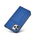 Magnet Card Case Hurtel pro iPhone 12 Pro Max - modré