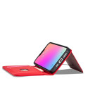 Pouzdro Hurtel Magnet Card Case iPhone 13 Pro - červené