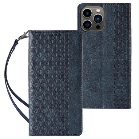 Kryt Hurtel Magnet Strap Case iPhone 12 Pro Max - modrý