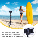AG PREMIUM Teleskopický kovový stativ/tripod pro tablet (8-11"), černý