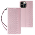 Hurtel MAGNET STRAP CASE iPhone 13 Pro Max – růžová
