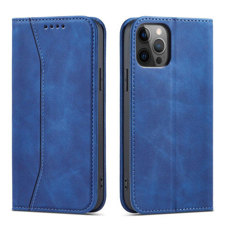 Pouzdro Hurtel Magnet Fancy Case iPhone 12 Pro Max - modrá