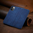 Pouzdro Hurtel Magnet Fancy Case iPhone 12 Pro Max - modrá